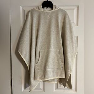 Women’s Eddie Bauer Fleece Lined Hooded Poncho S/M